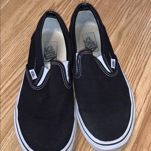 Vans slip on sneakers